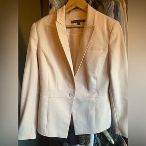 White House Black Market light pink blazer, excellent condition, worn once